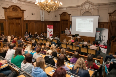 Přednáška na Vysoké škole polytechnické v Jihlavě