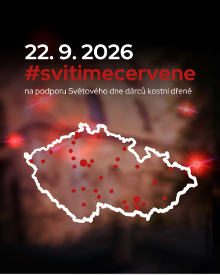 22. 9. svítíme červeně po celém Česku: Seznam zapojených míst